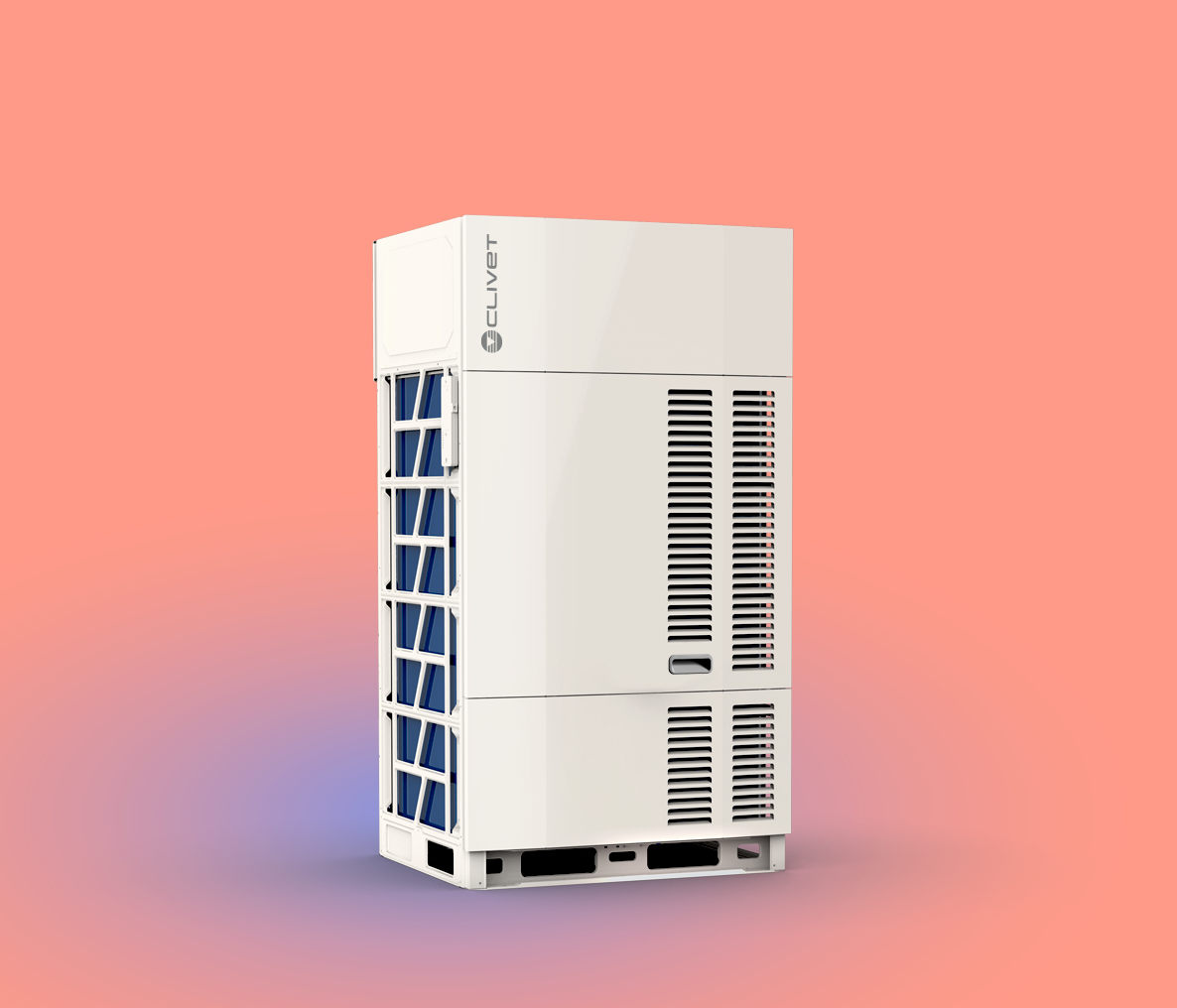 VRF CVT9: Compact heat pump outdoor unit